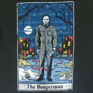 Michael Myers Halloween "The Boogeyman" Tarot Tshirt SM
